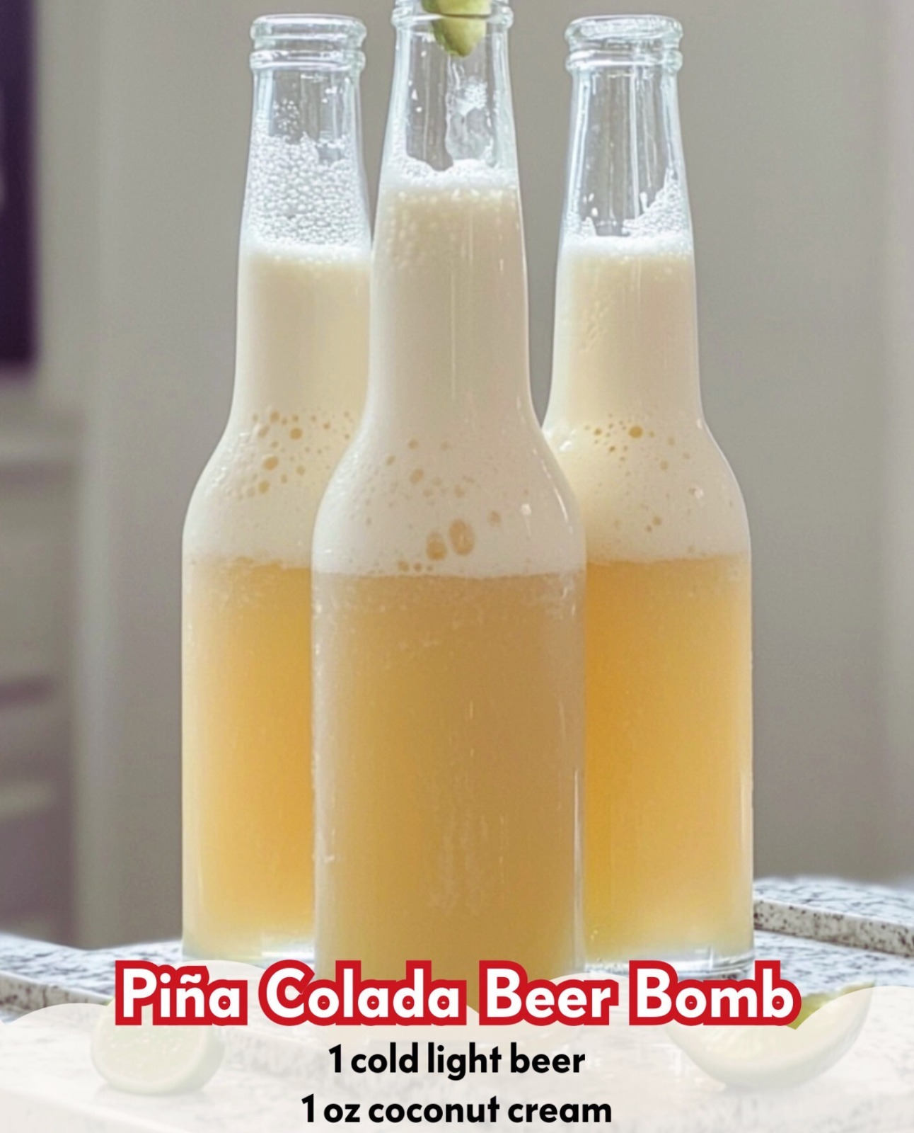 PINA COLADA BEER BOMB