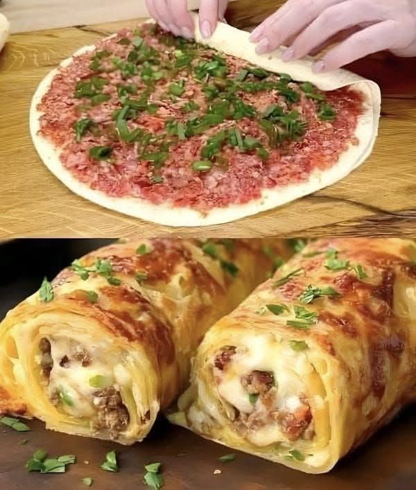 Ground Beef Tortilla Wraps Recipe