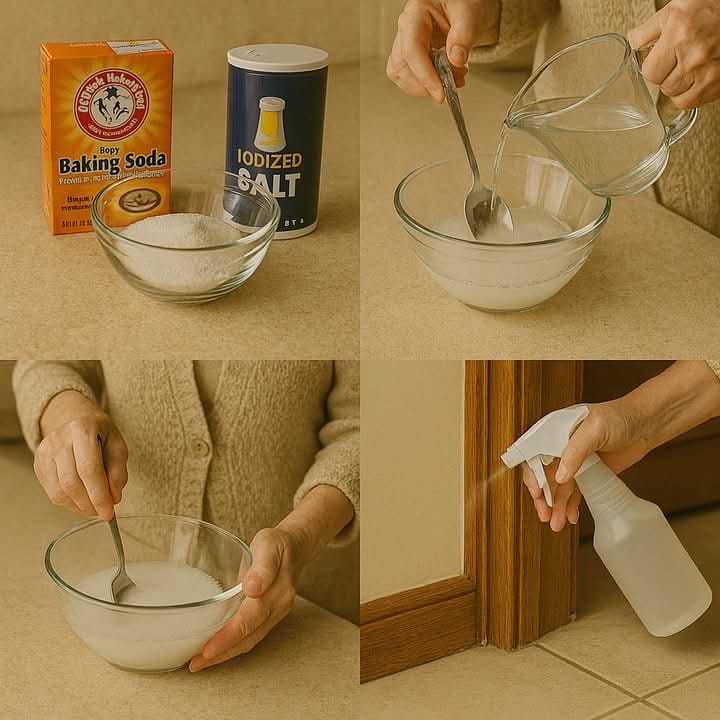Baking Soda & Salt Solution for Common Household Pests