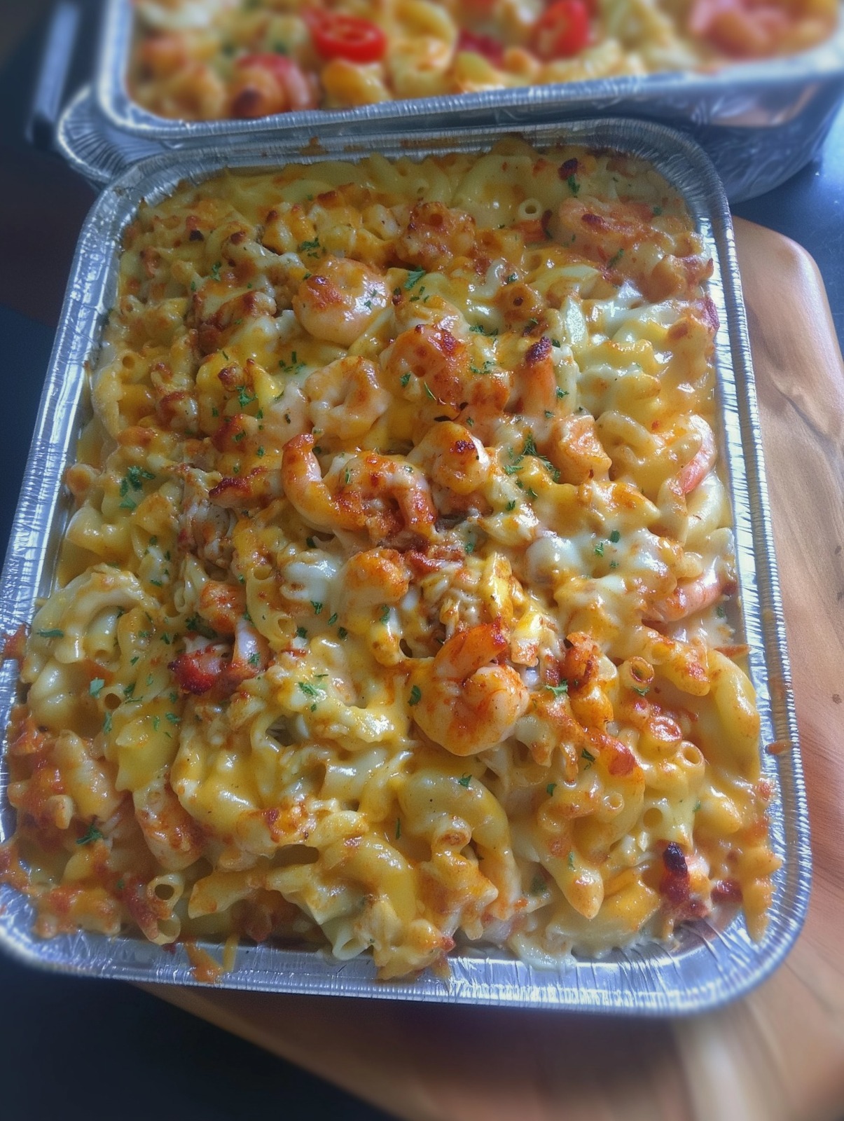 Seafood Mac and Cheese