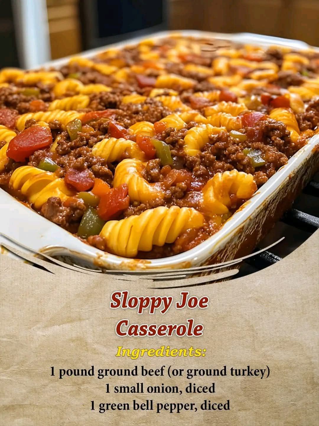 Sloppy Joe Casserole