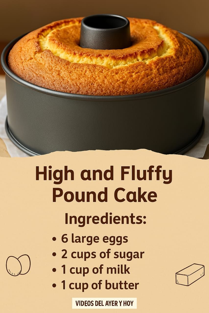 Tall & Fluffy Butter Cake