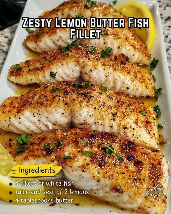Zesty Lemon Butter Fish Fillet