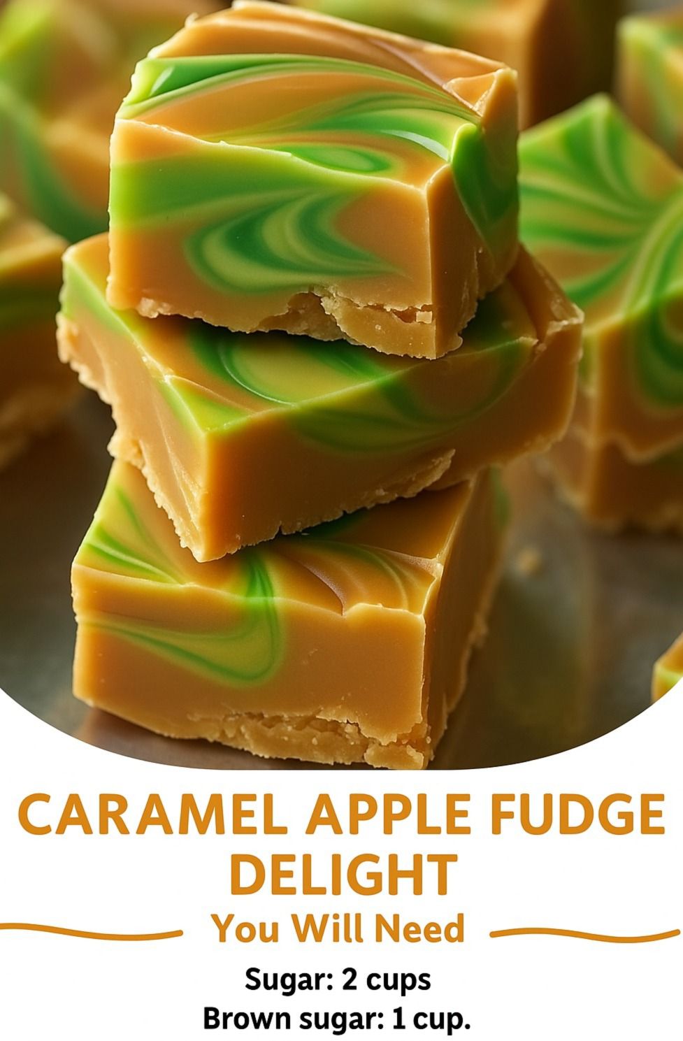 Caramel Apple Fudge