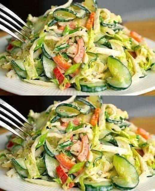 Cucumber Weight-Loss Salad
