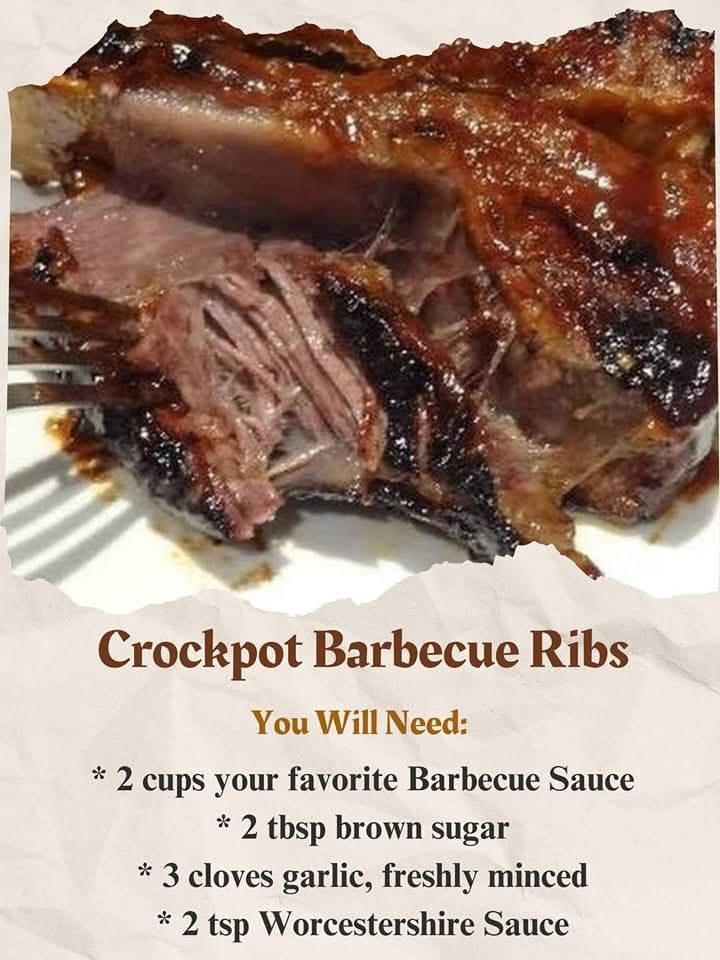 Crockpot Barbecue Ribs