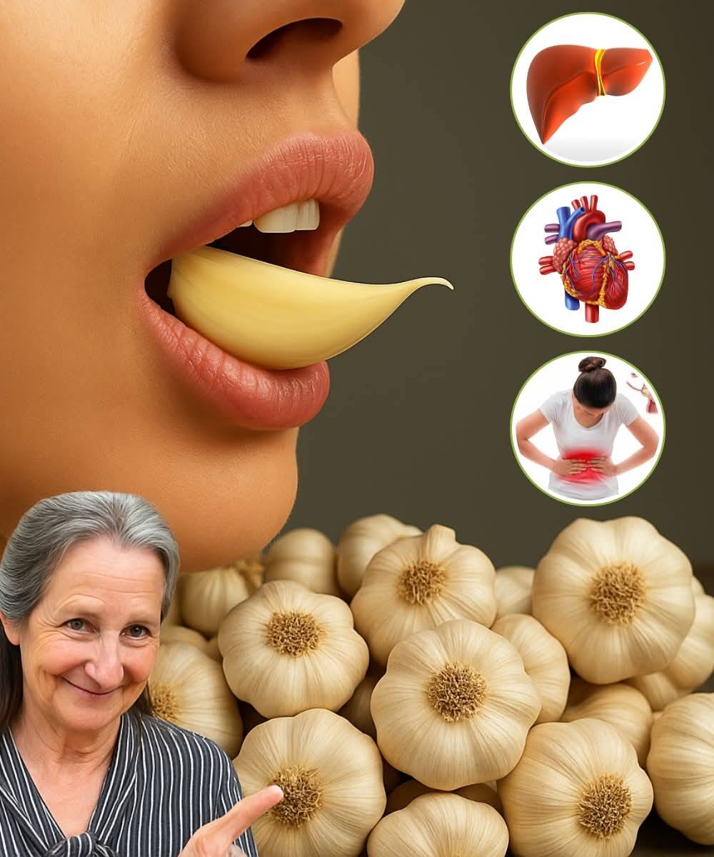 7 Benefits of Chewing Raw Garlic on an Empty Stomach
