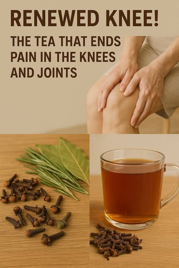RENEWED KNEE! The Tea That Ends Pain in the Knees and Joints