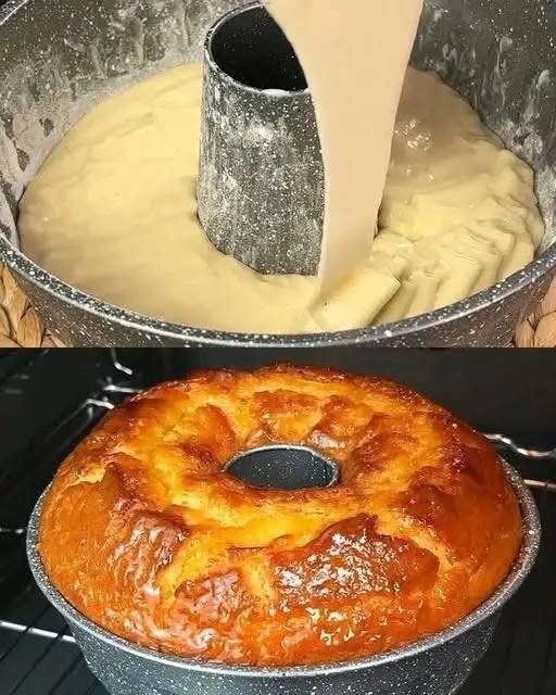 Golden Vanilla Bundt Cake Recipe