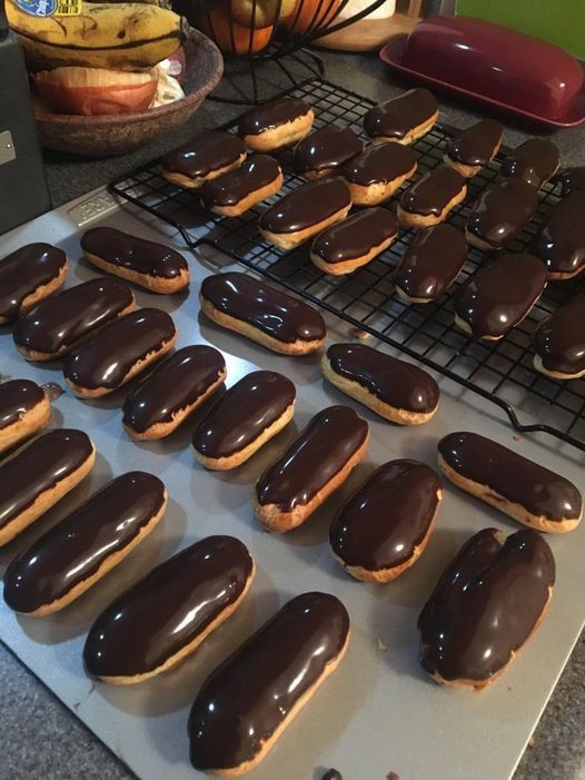 CHOCOLATE ECLAIRS RECIPE