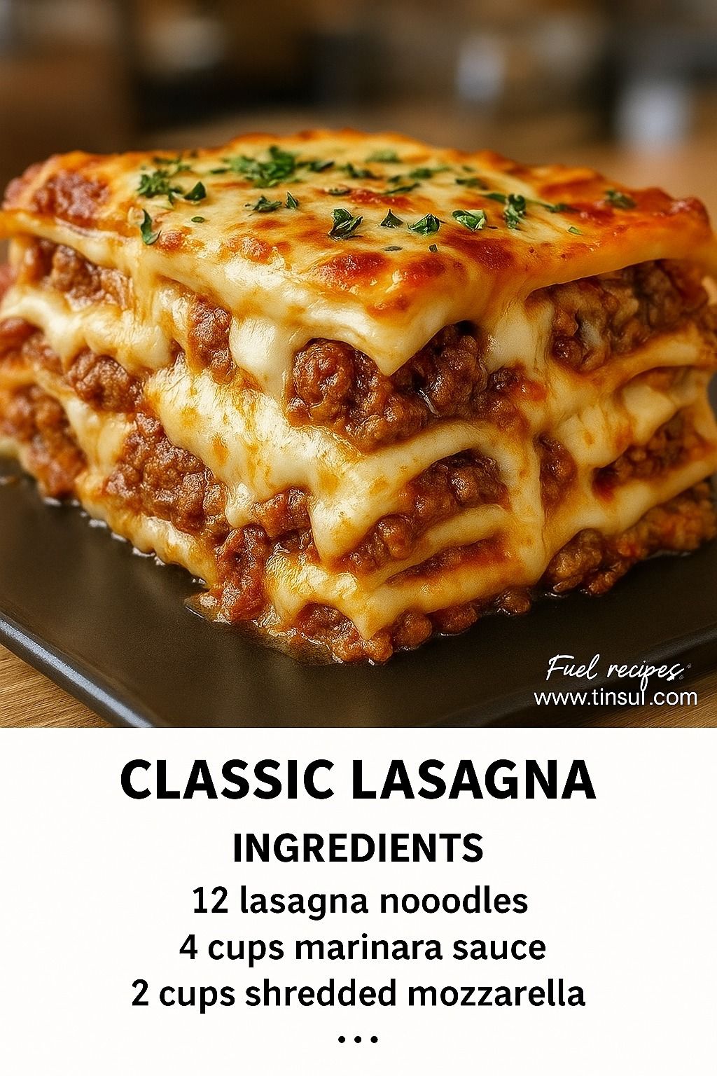 Million Dollar Lasagna
