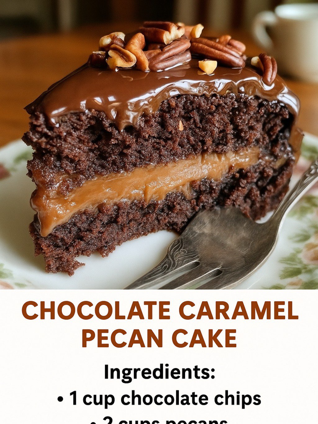 TURTLE CAKE – A Recipe You Can’t Miss