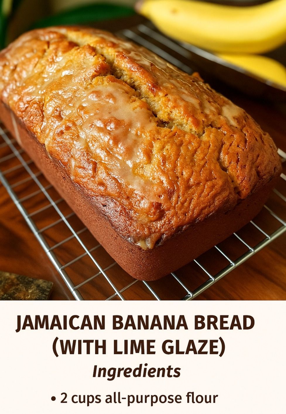 JAMAICAN BANANA BREAD