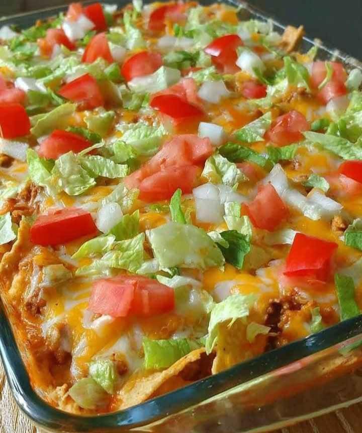 Mexican Taco Casserole Bake