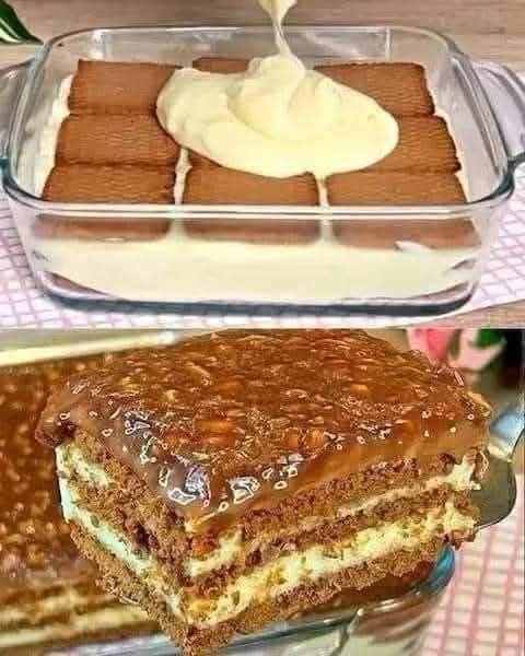 My husband is gazed when he sees that I am making this cake