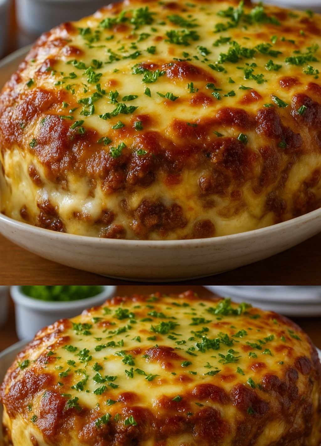 Loaded Potato Meatloaf – Classic Comfort, Cheesy Potato Perfection!