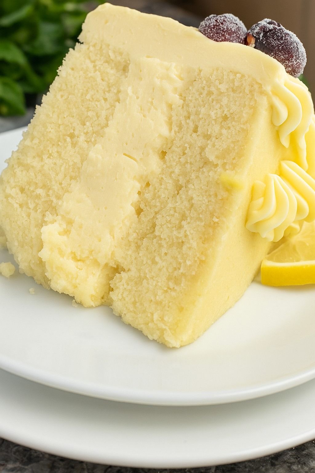 Rich & Moist Lemon Cheesecake Cake
