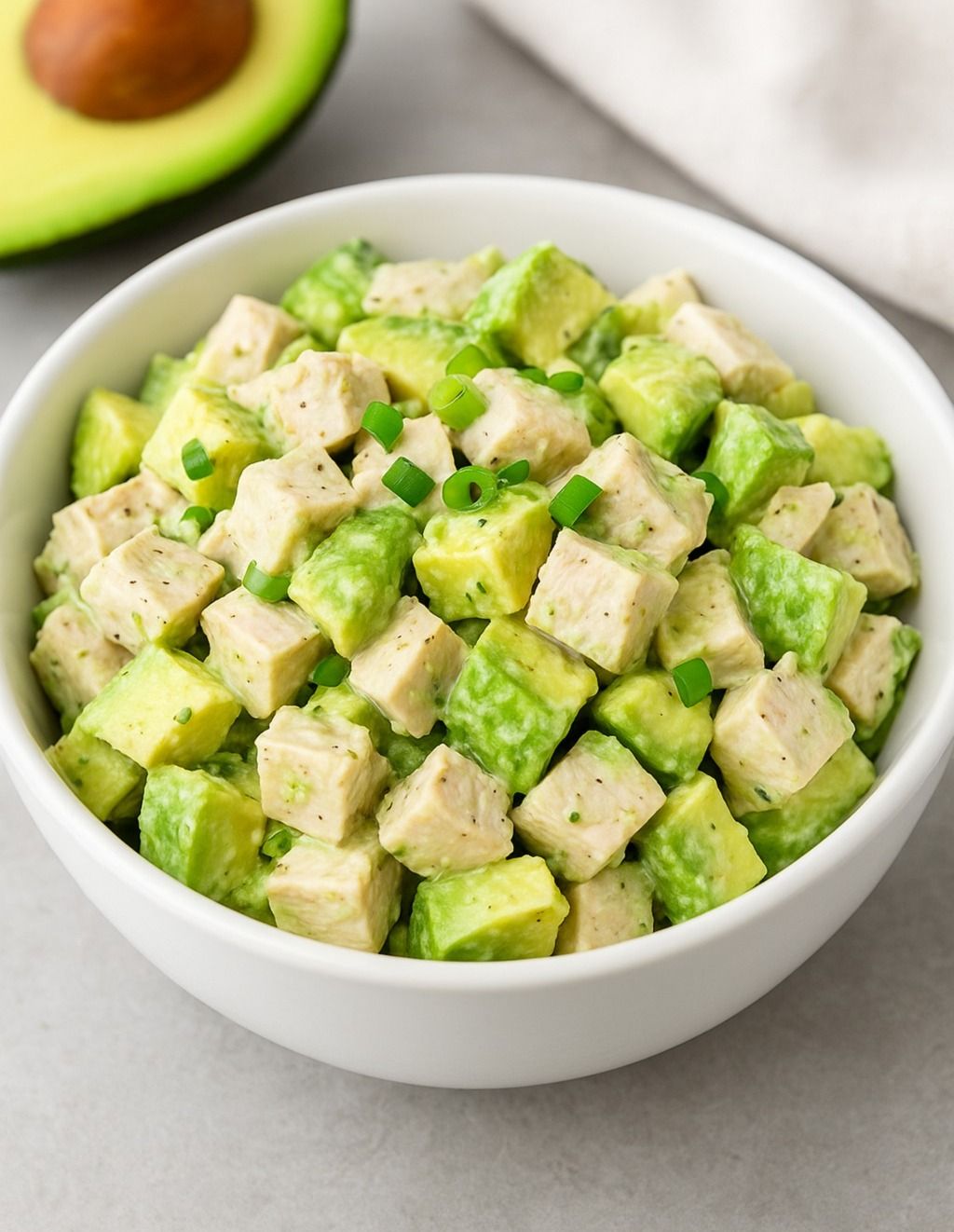 Keto Avocado Chicken Salad