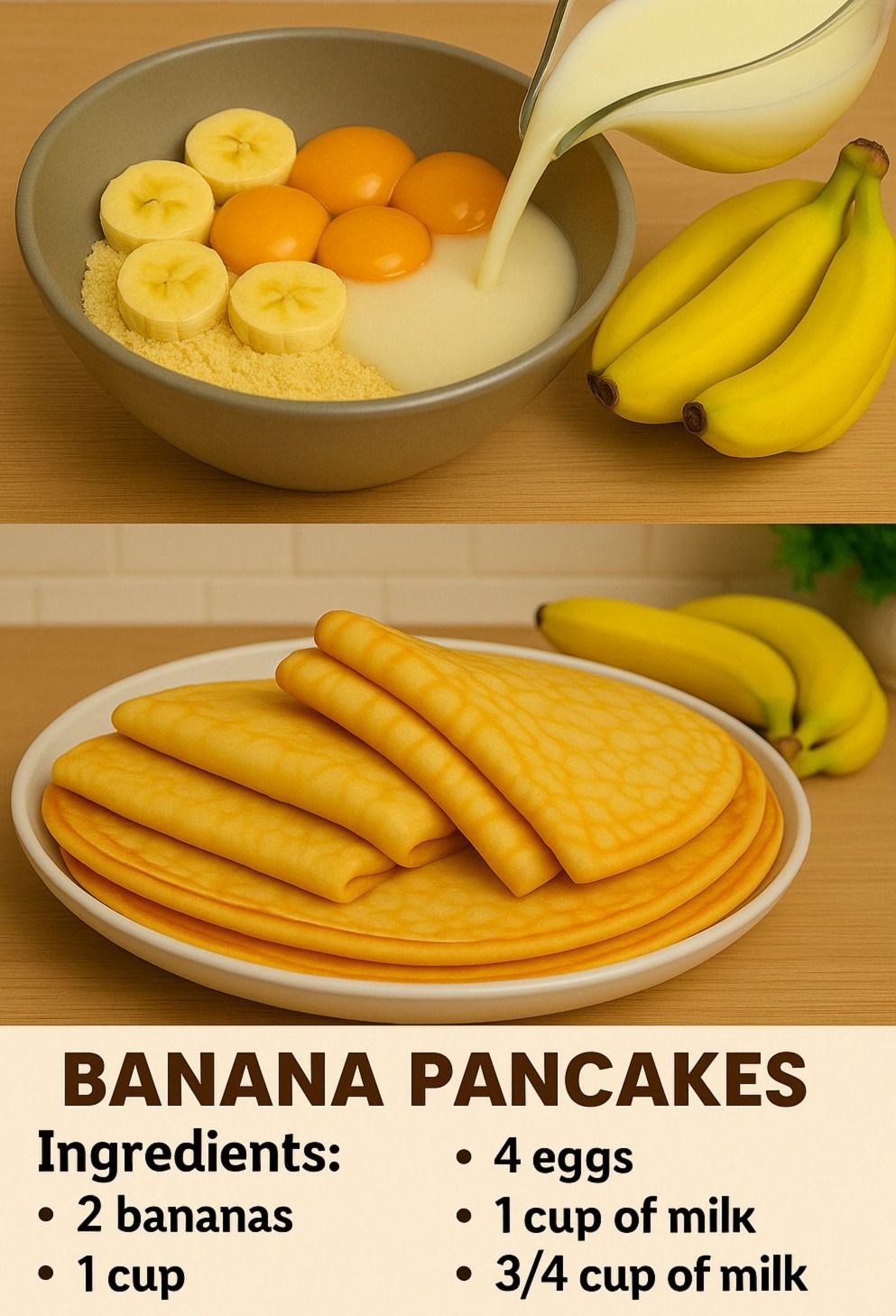 Banana Oat Pancakes: Healthy & Delicious!