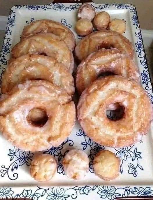 Old fashioned cake donuts