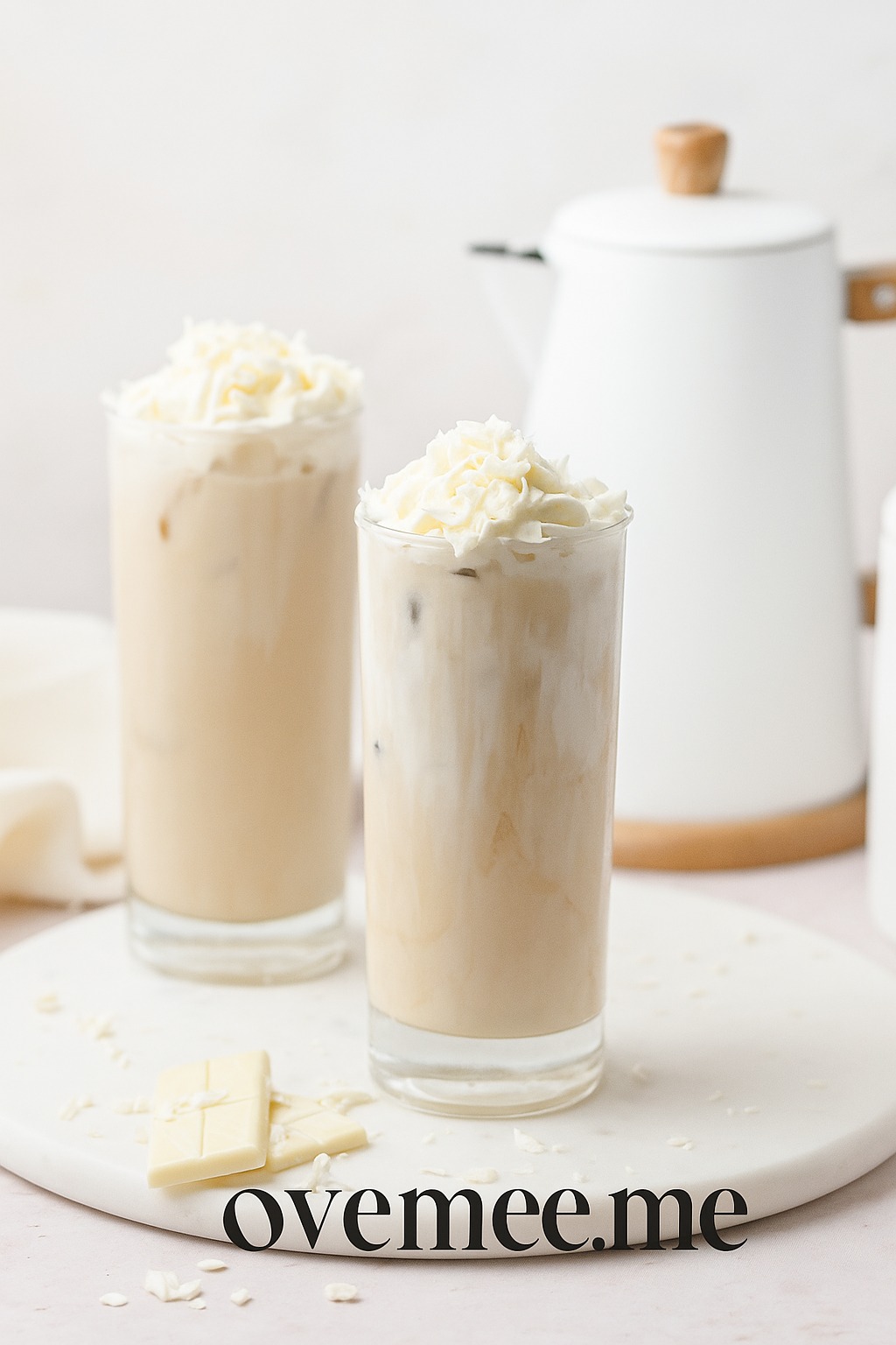 Iced White Chocolate Mocha (Starbucks Copycat)