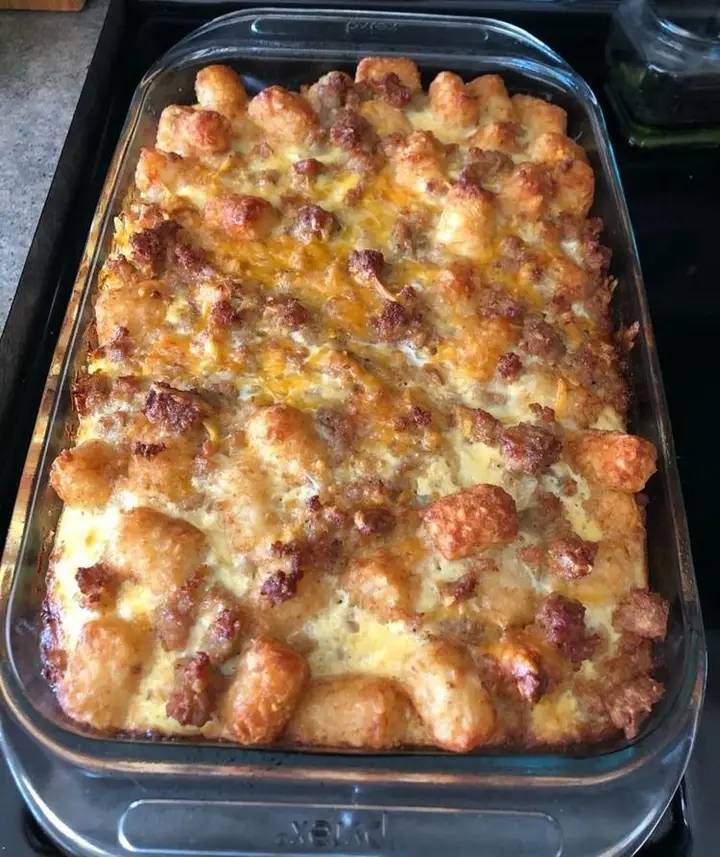 TATER TOT CASSEROLE BREAKFAST
