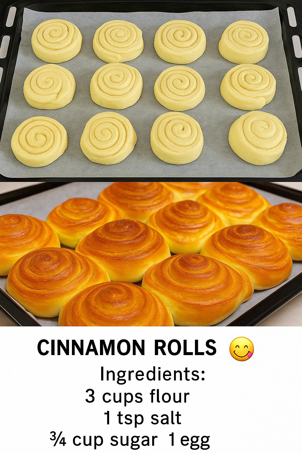 CINNAMON ROLLS