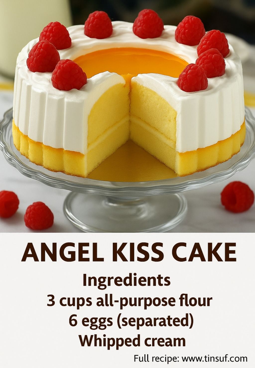 Angel Kiss Cake (Pastel Beso de �ngel)