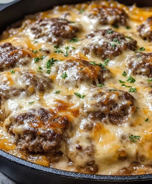 Amish Hamburger Steak Bake