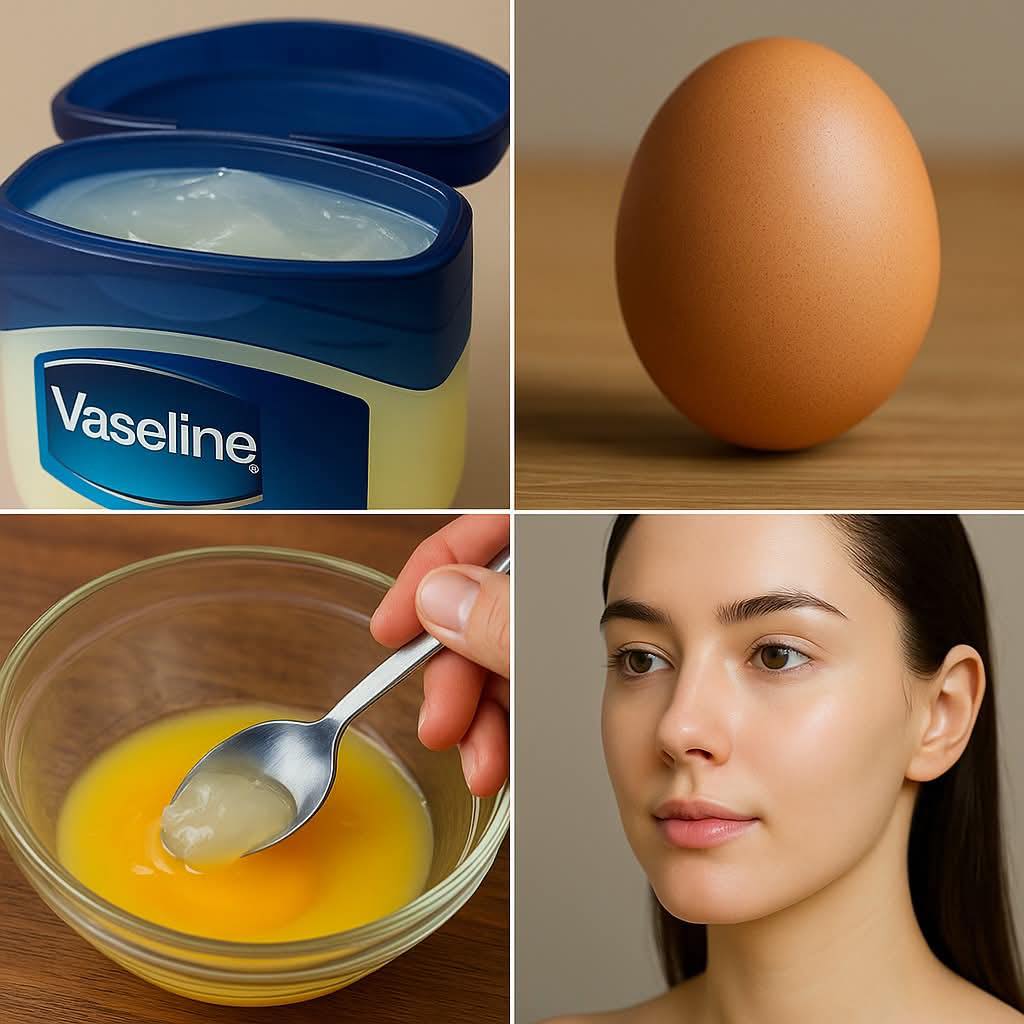 Mix Vaseline with Egg and you will be shocked! If only I knew about this earlier!