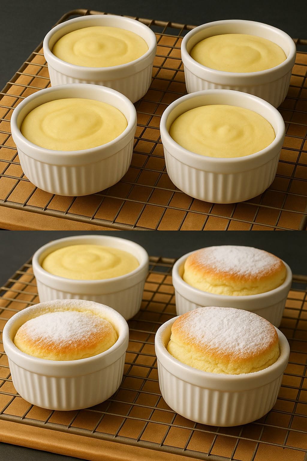 Lemon Souffle (Fluffy, Light, and Melts in Your Mouth!)
