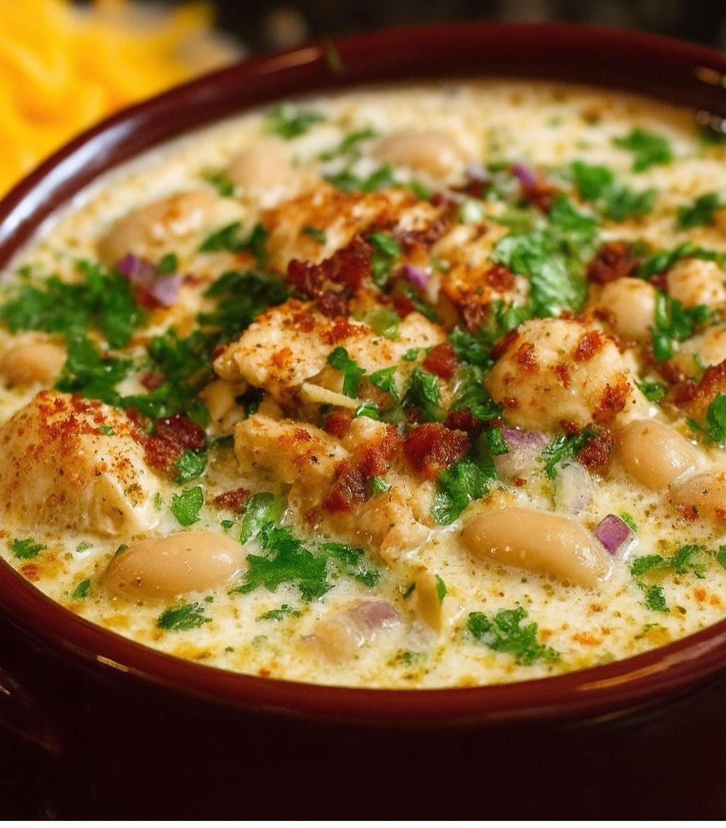 Creamy White Chicken Chili