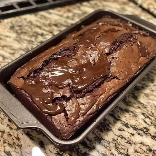 Decadent Chocolate Brownie Bread