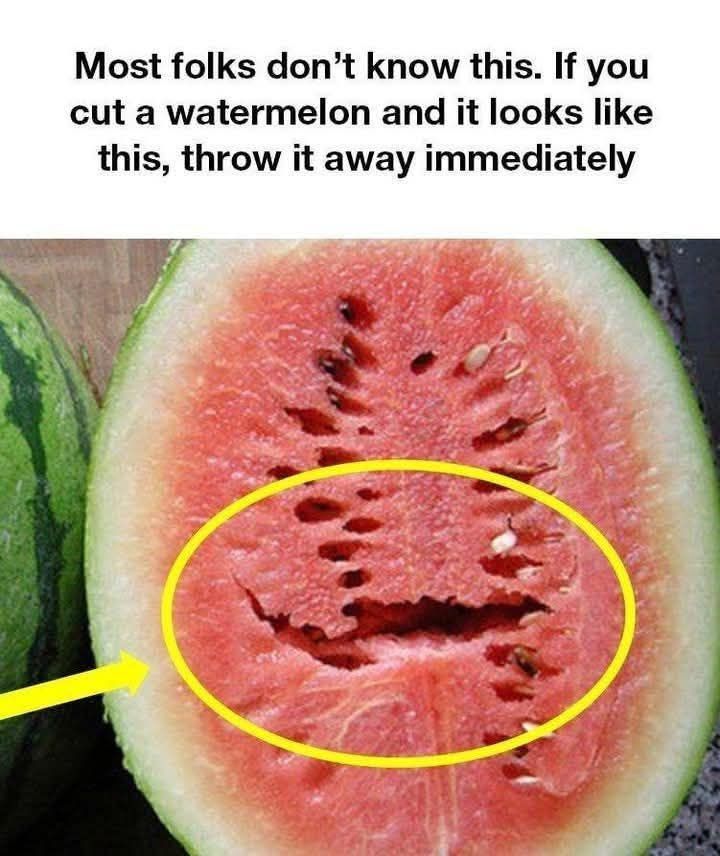 Why You Should Throw Out a Watermelon If You See This Inside