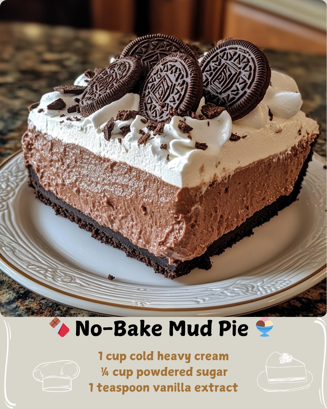 No-Bake Mud Pie