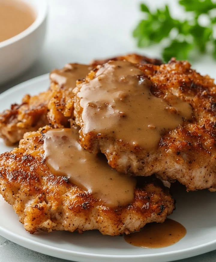 Crispy and Tender Country Fried Pork Chops