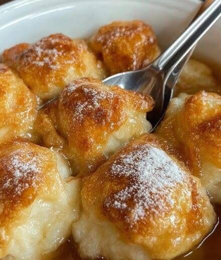 Apple dumplings made with only 5 ingredients
