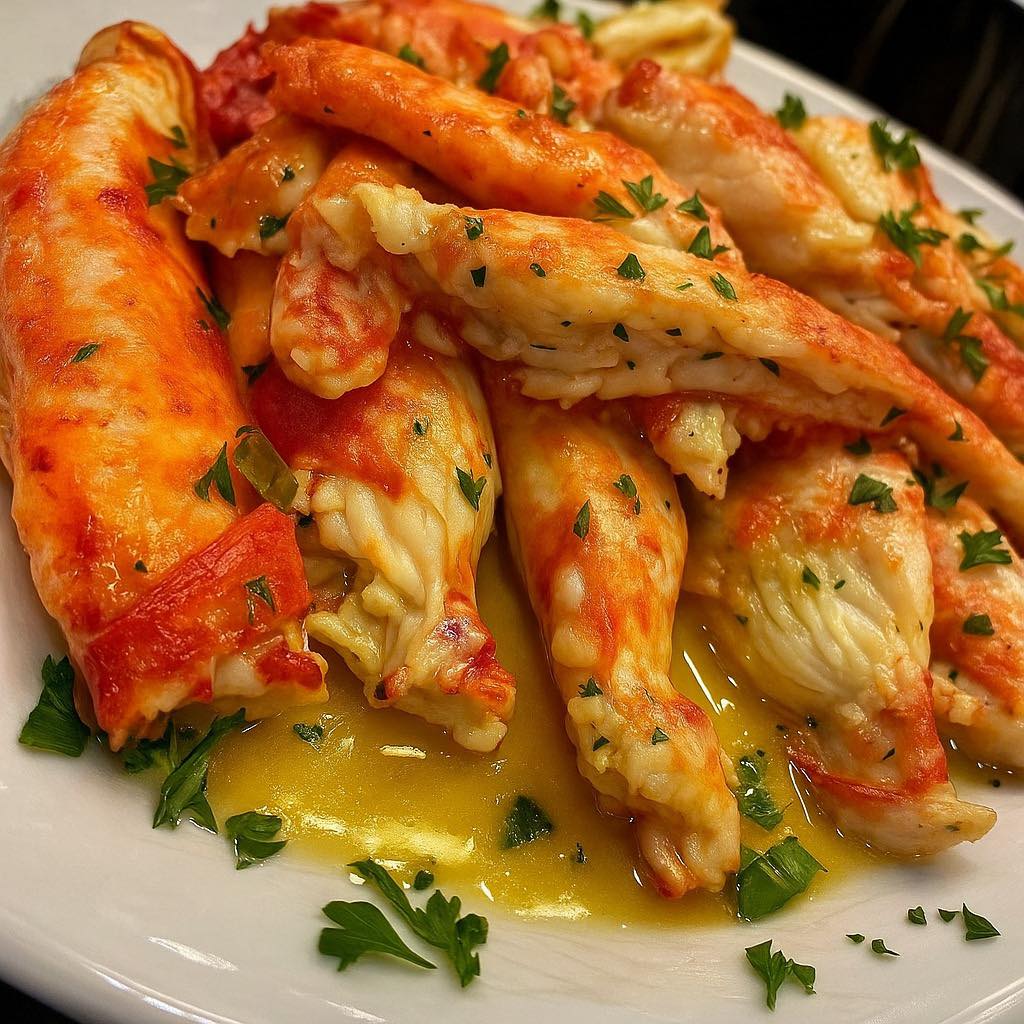 Classic Steamed Crab Legs with Garlic Herb Butter Recipe