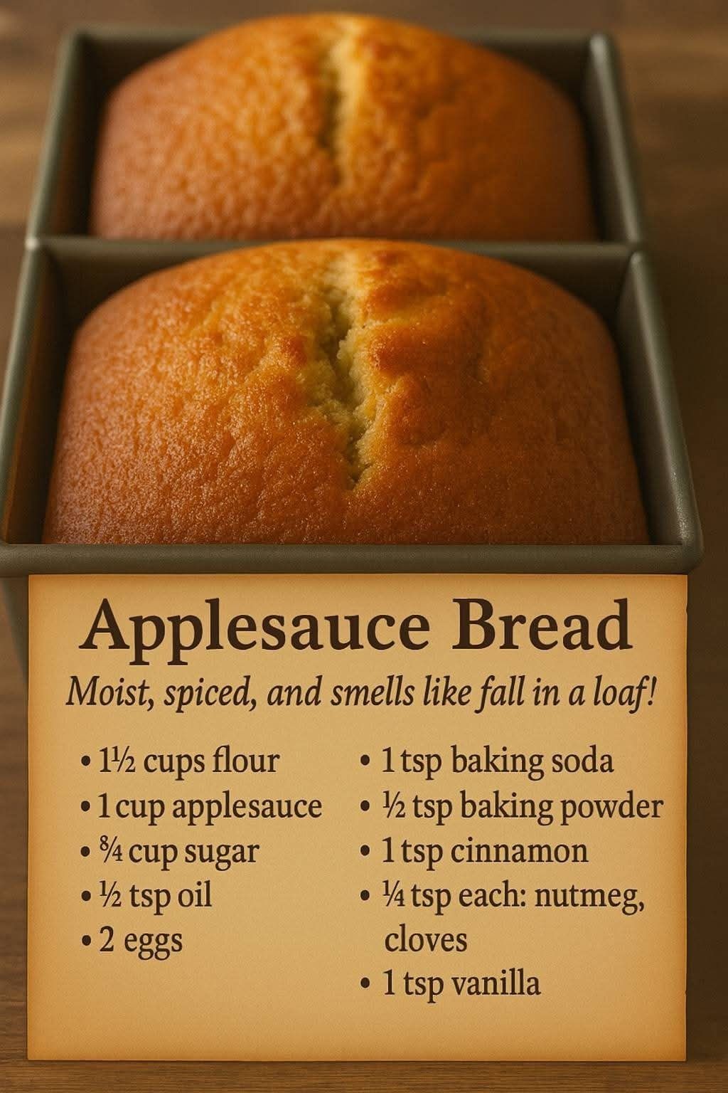 Best Applesauce Bread Recipe: Moist, Spiced, and Perfect for Fall