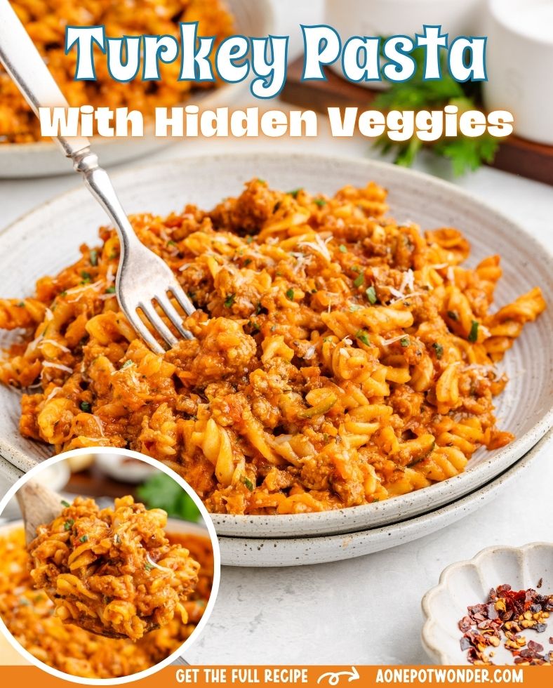 This One Pot Ground Turkey Pasta